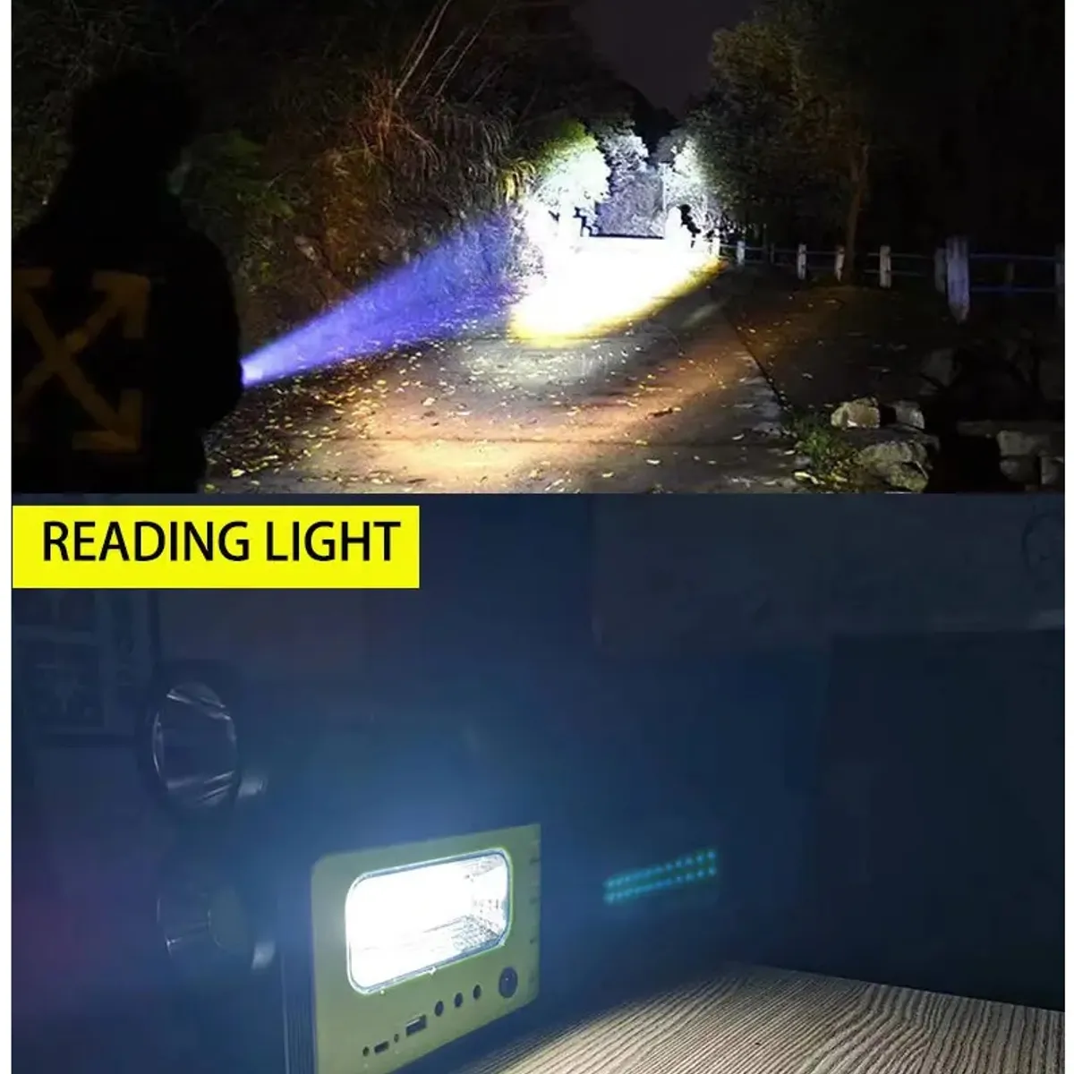 STARTECHOFFICE - Kit Solar Sistema Iluminación LED Recargable Camping Emergencias USB.