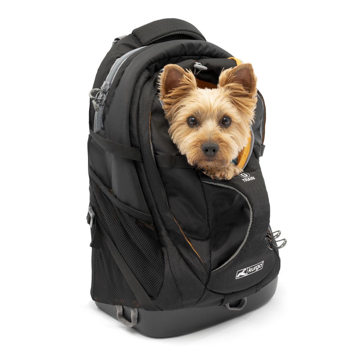PET SAFE - Mochila para perros y gatos Marca Kurgo Negra hasta 113kg
