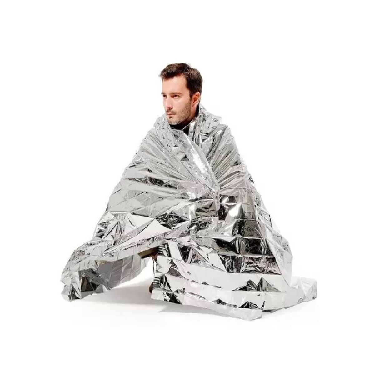 GENERICO - Manta Térmica Emergencia Supervivencia Camping 130x210cm