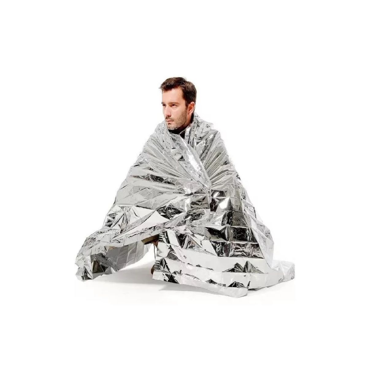 GENERICO - Manta Térmica Emergencia Supervivencia Camping 130x210cm