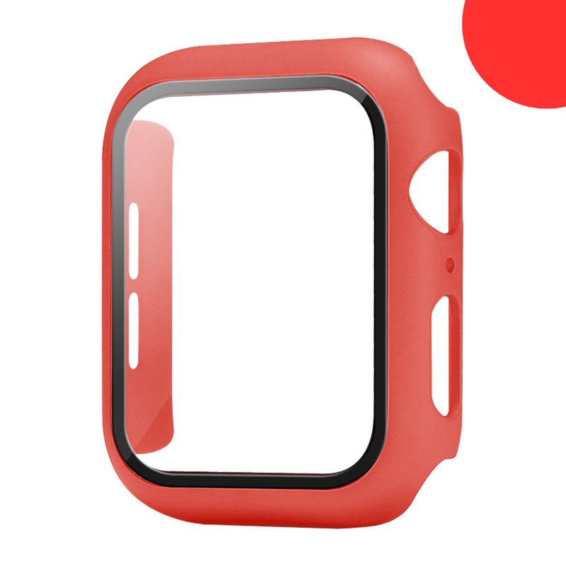 GENERICO - Protector 360° Con Vidrio Templado Para Apple Watch 41mm