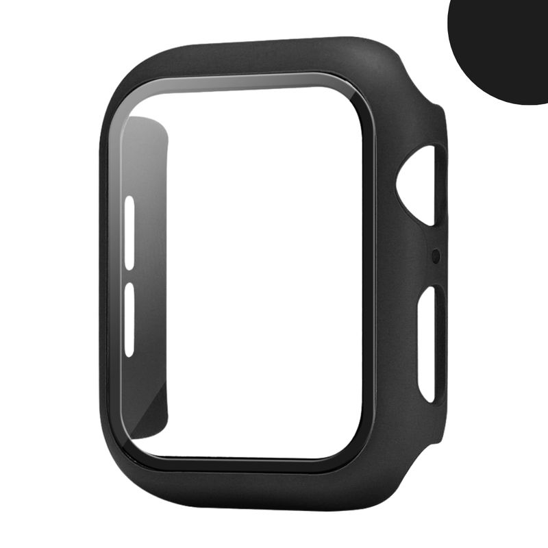 GENERICO - Protector 360° Con Vidrio Templado Para Apple Watch 44mm