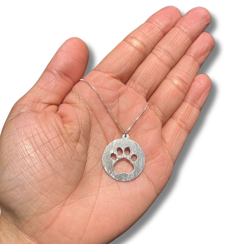 GENERICO - Collar Mujer Plata 950 Huella