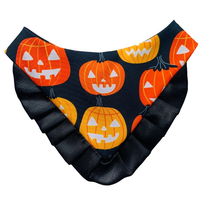 GENERICO - Disfraz de Halloween para Perros y Gatos - Calabaza Glam XS