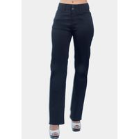 Pantalon Recto Tiro Alto Push Up Black