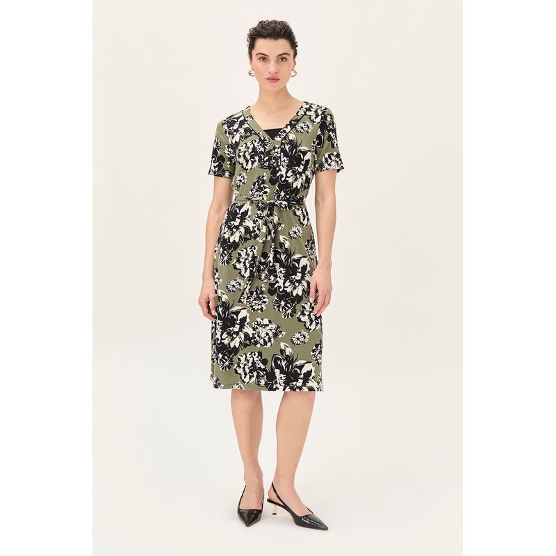 MA GRIFFE - Vestido Largo Negro Mujer Magriffe