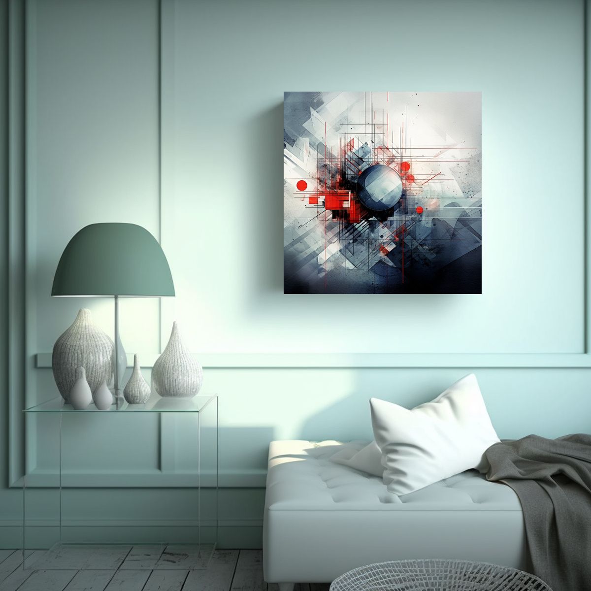 GENERICO - Arte De Pared Impreso Combinación De Arte 50x50 Cm