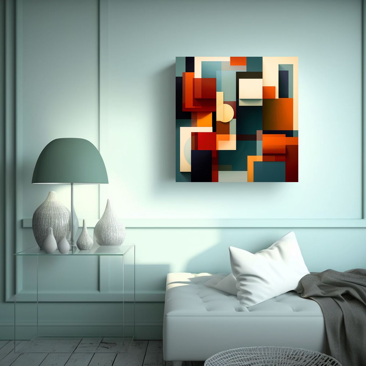 GENERICO - Pinturas Decorativas De Lienzo De Alta Calidad 80x80 Cm