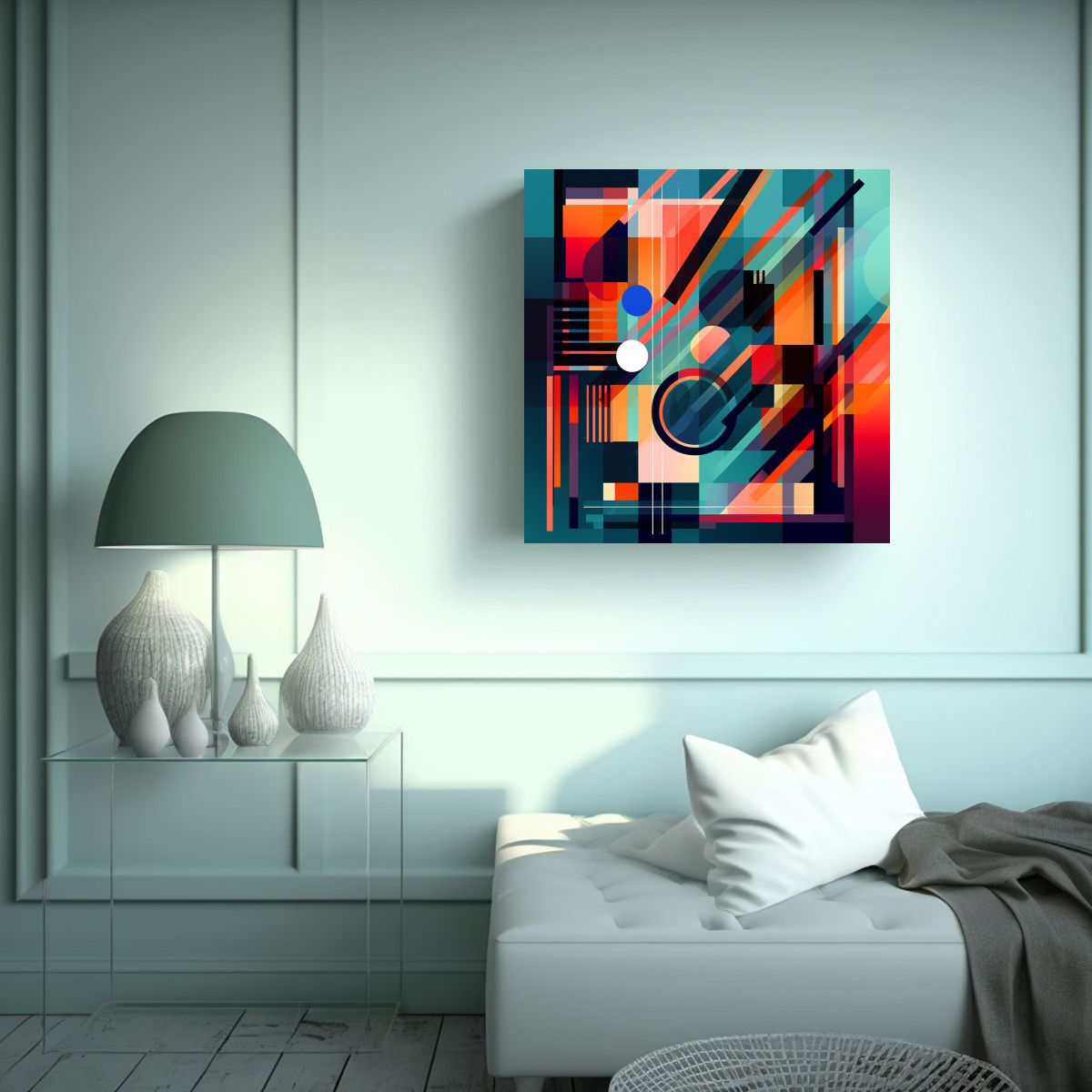 GENERICO - Cuadros Decorativos De Composición Fotográfica 80x80 Cm