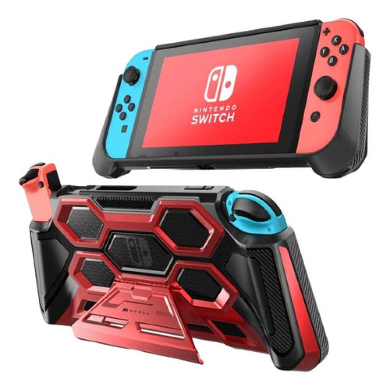 GENERICO - Case Carcasa Battle Series Heavy Tpu Para Nintendo Switch
