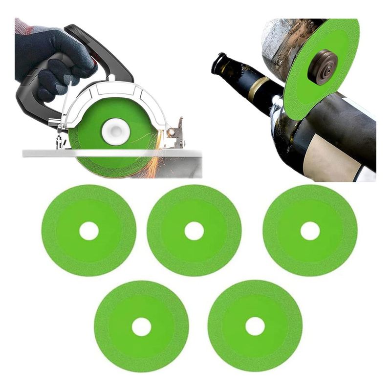 U BUY - Disco De Corte De Vidrio De 5 Piezas Para Amoladora Angular