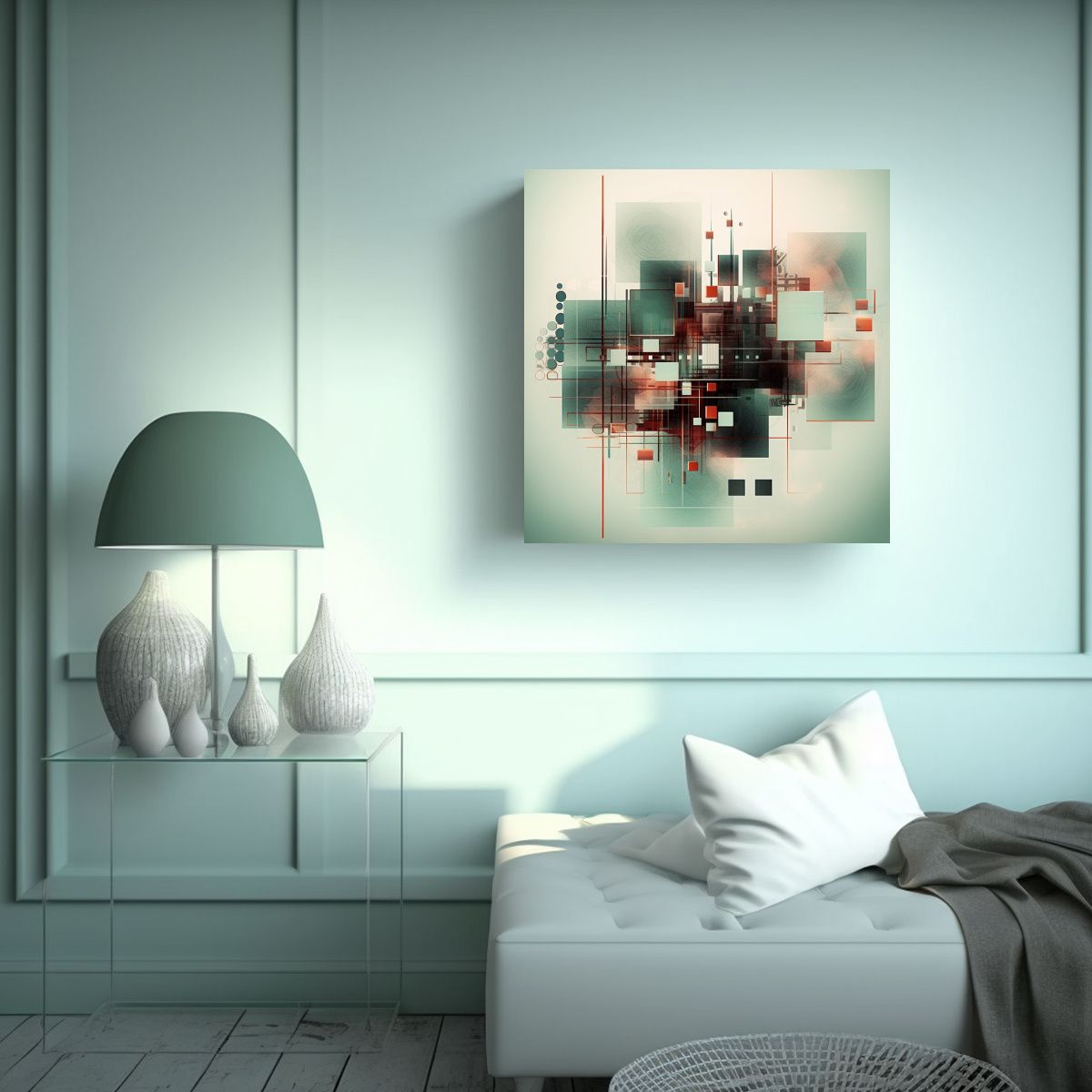 GENERICO - Exposición Arte Moderno: Diseño Cyborg 70x70 Cm
