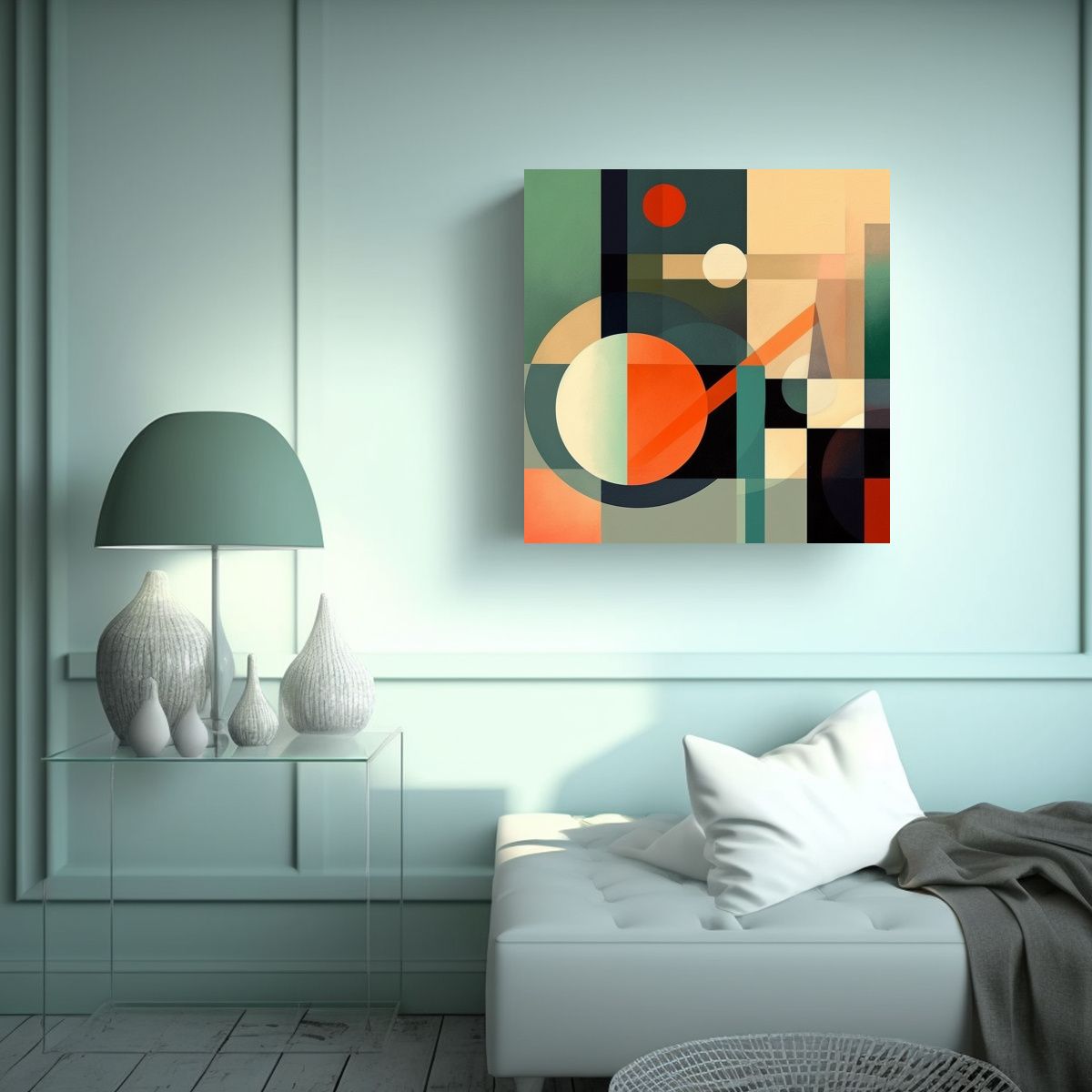 GENERICO - Pintura Decorativa Lienzo Calidos Naturaleza Viva 80x80 Cm
