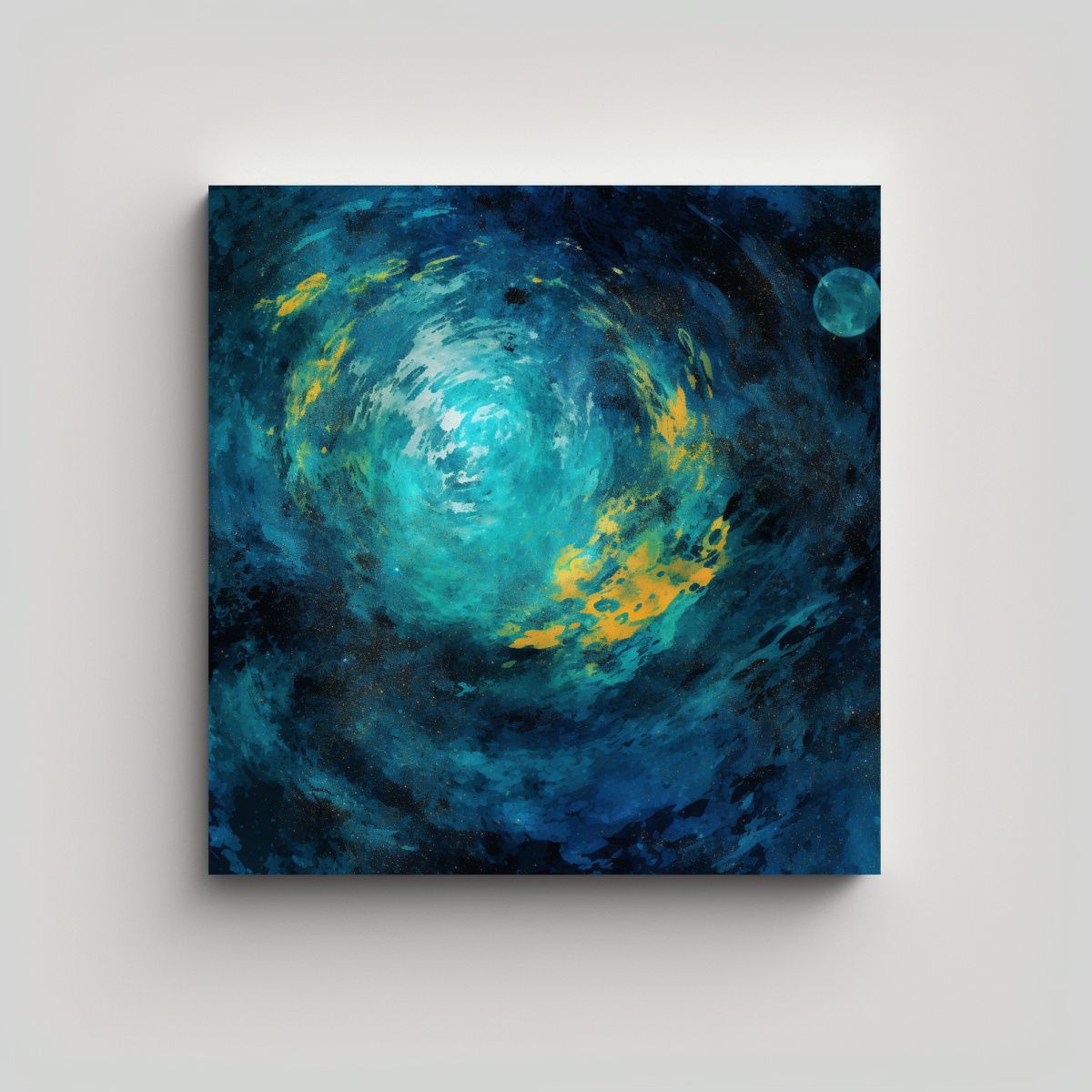 GENERICO - Pintura Decorativa Surrealista Con Lienzo 70x70 Cm
