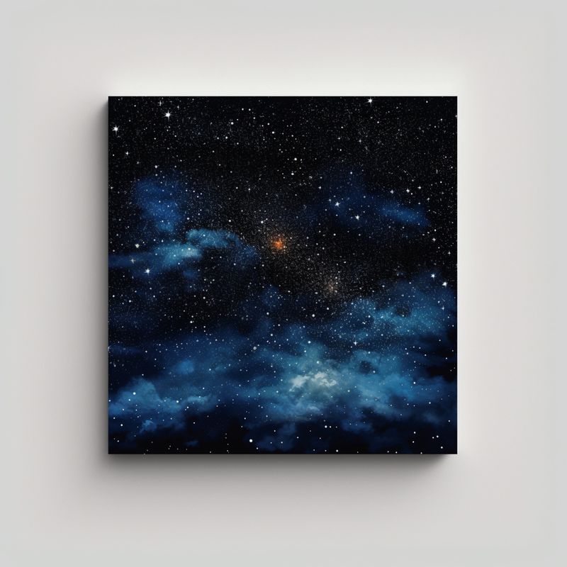 GENERICO - Cuadro Decorativo Con La Hermosa Composición De 70x70 Cm