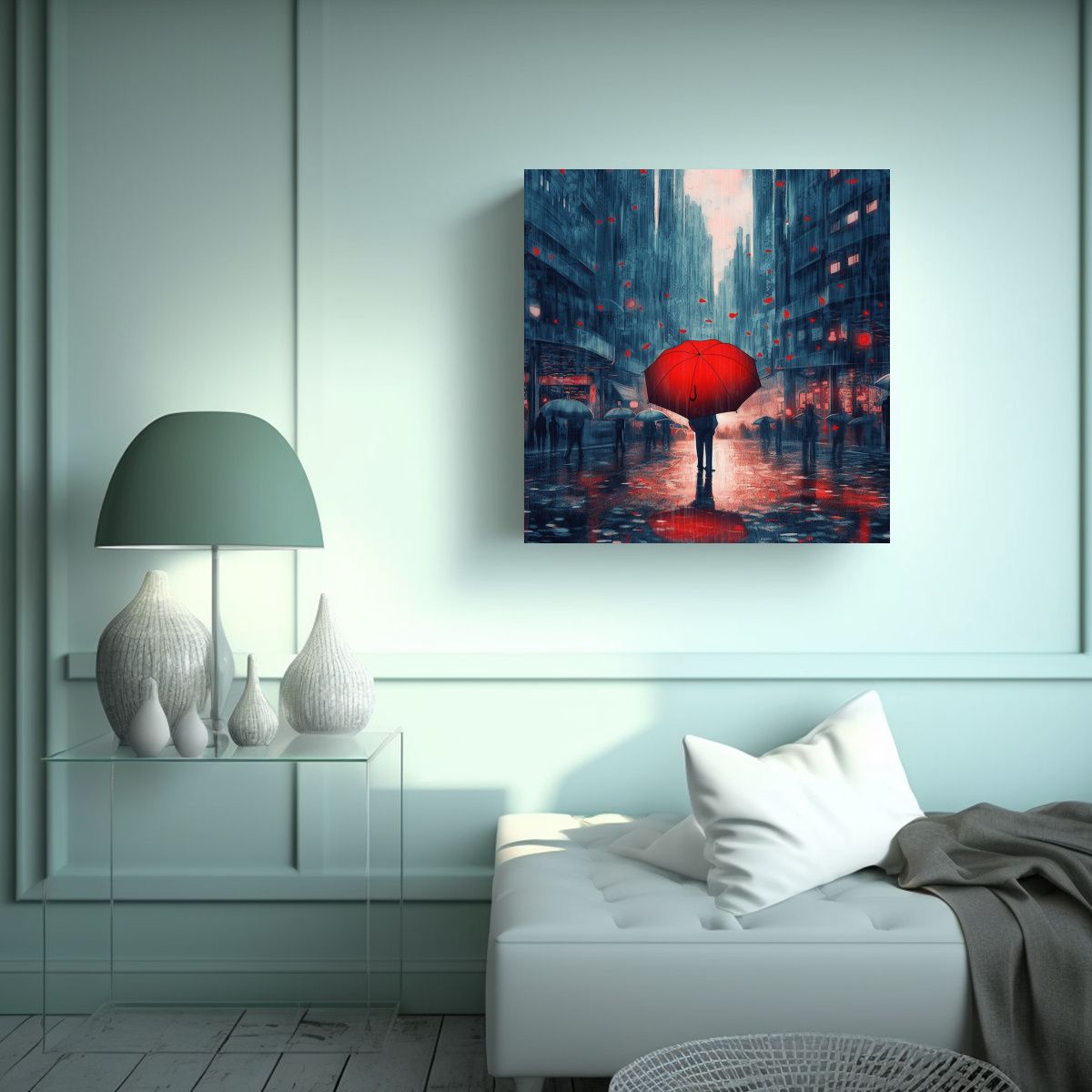 GENERICO - Pinturas De Decoración En Medio De Una Gran 60x60 Cm