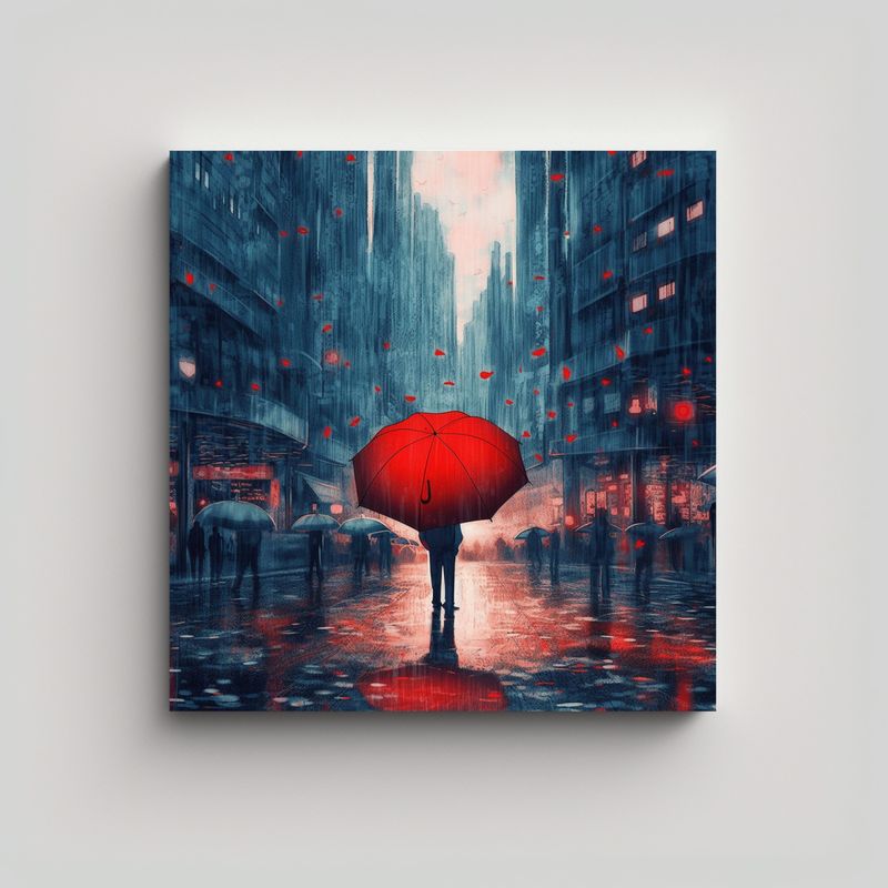GENERICO - Pinturas De Decoración En Medio De Una Gran 50x50 Cm