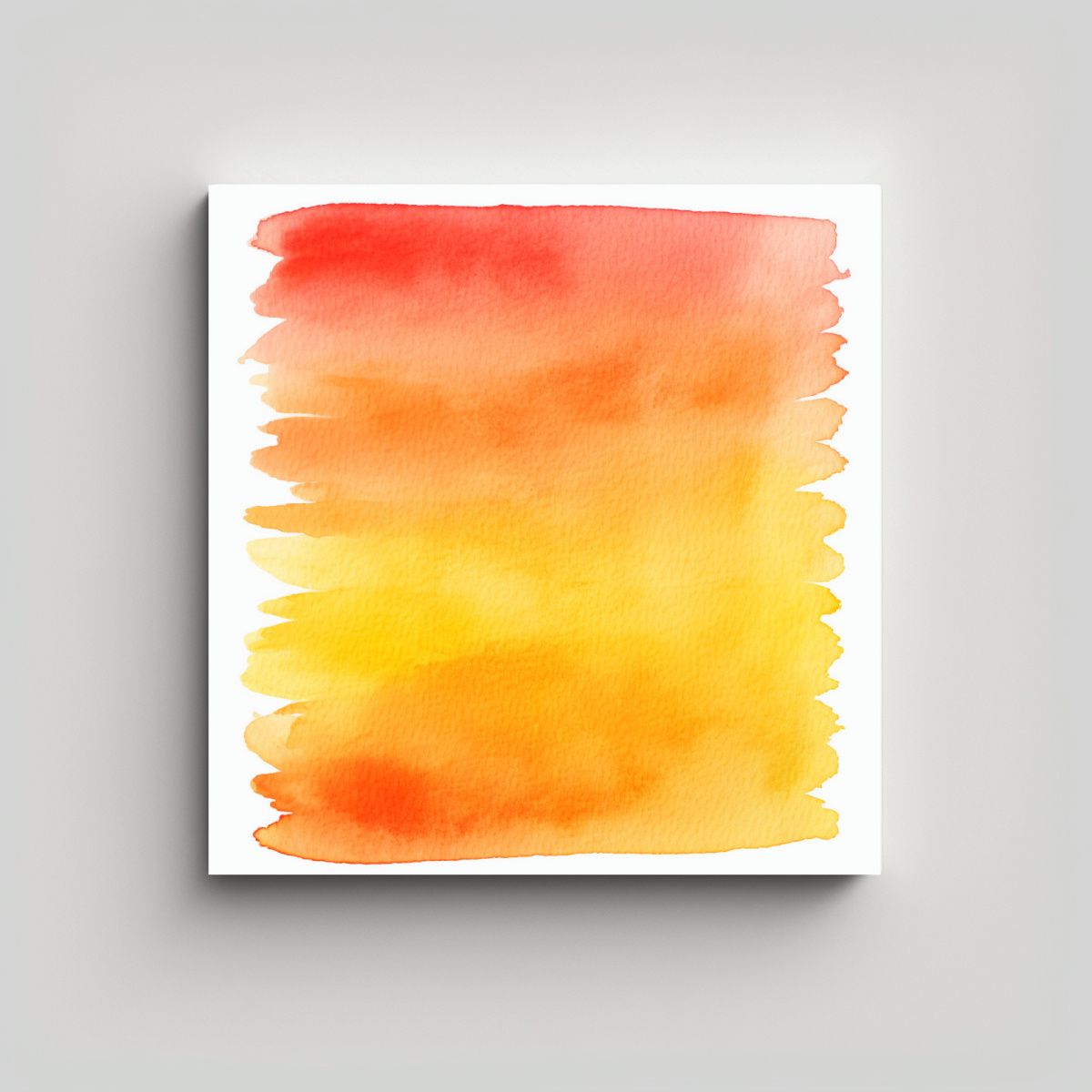 GENERICO - Pinturas Decorativas Hermosas Degradado Acuarela 80x80 Cm
