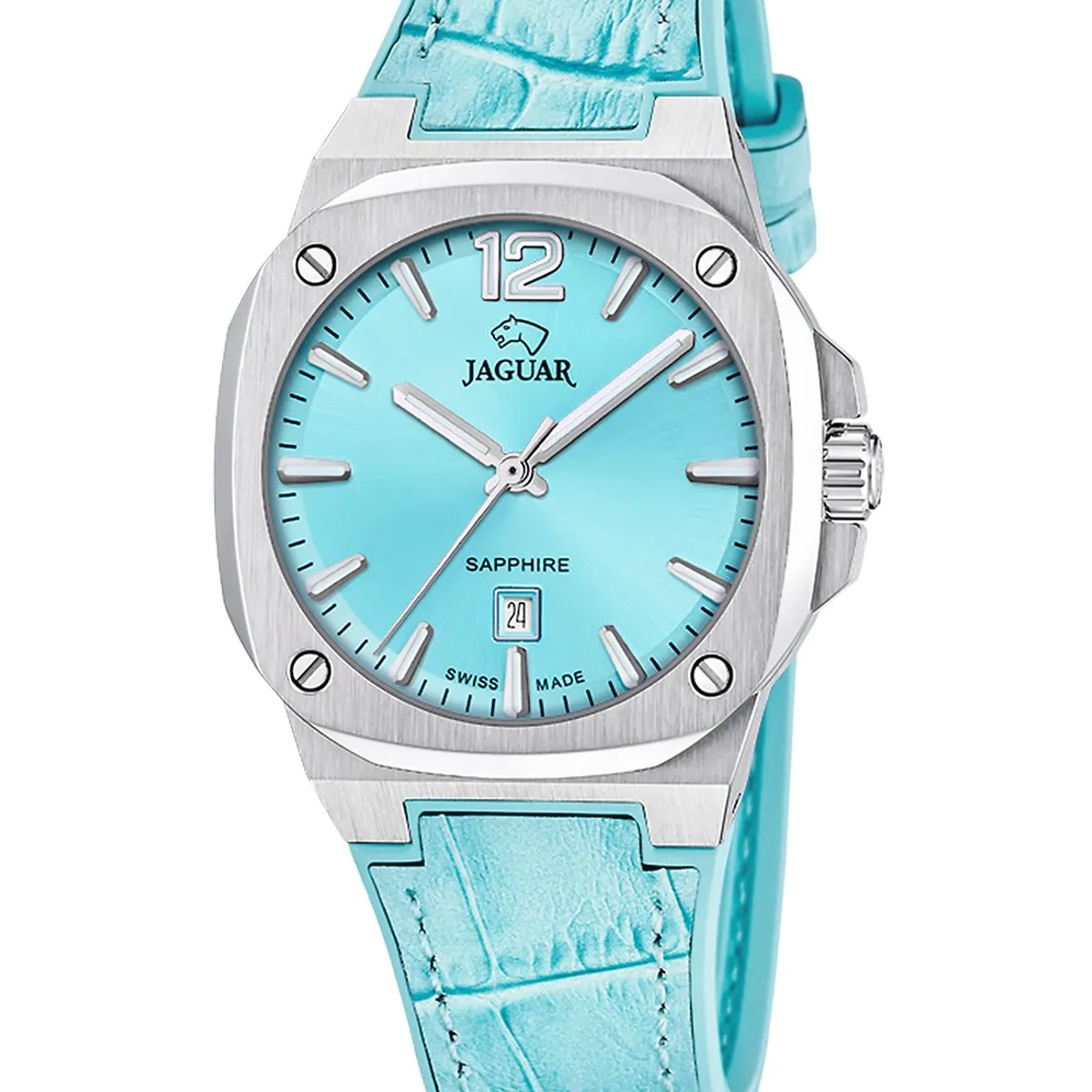 JAGUAR - Reloj J1032/2 Jaguar Swiss Azul Mujer Rondcarre