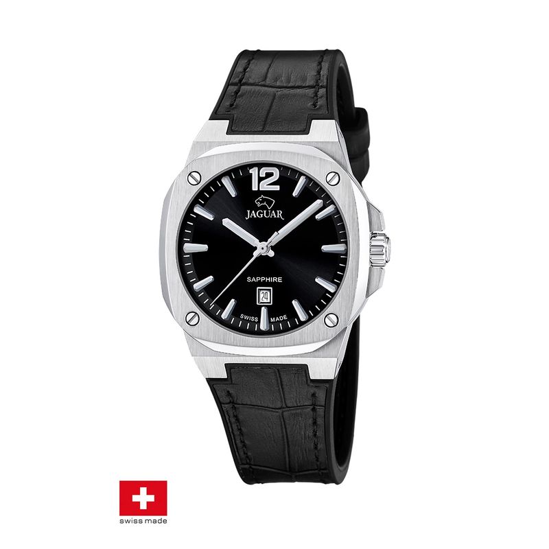 JAGUAR - Reloj J1032/5 Jaguar Swiss Negro Mujer Rondcarre