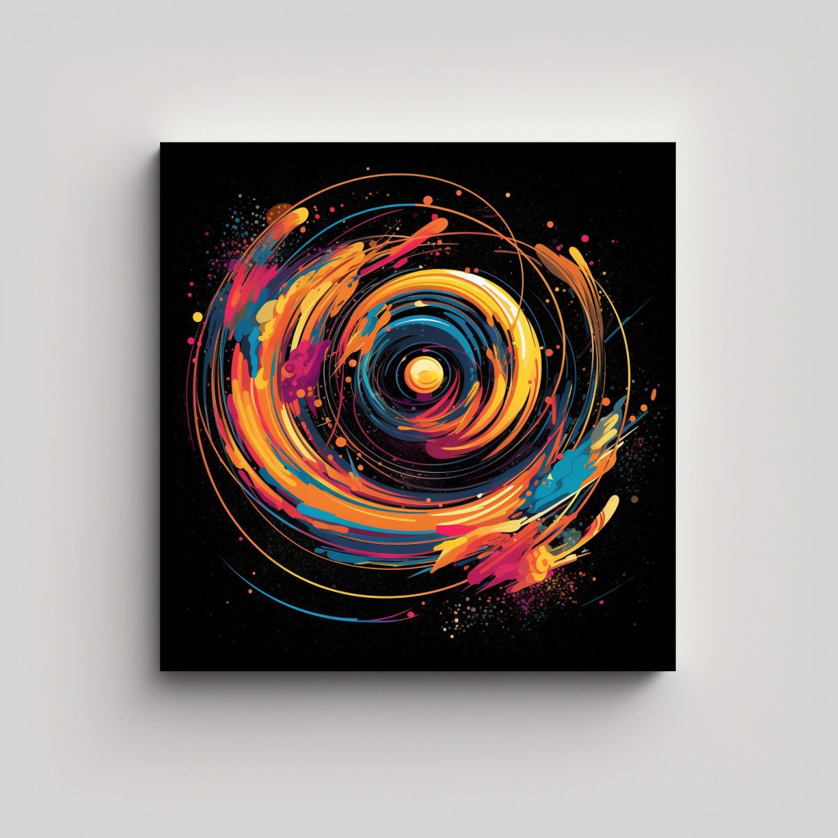 GENERICO - Arte De Pared Estilo Vasily Kandinsky 90x90 Cm