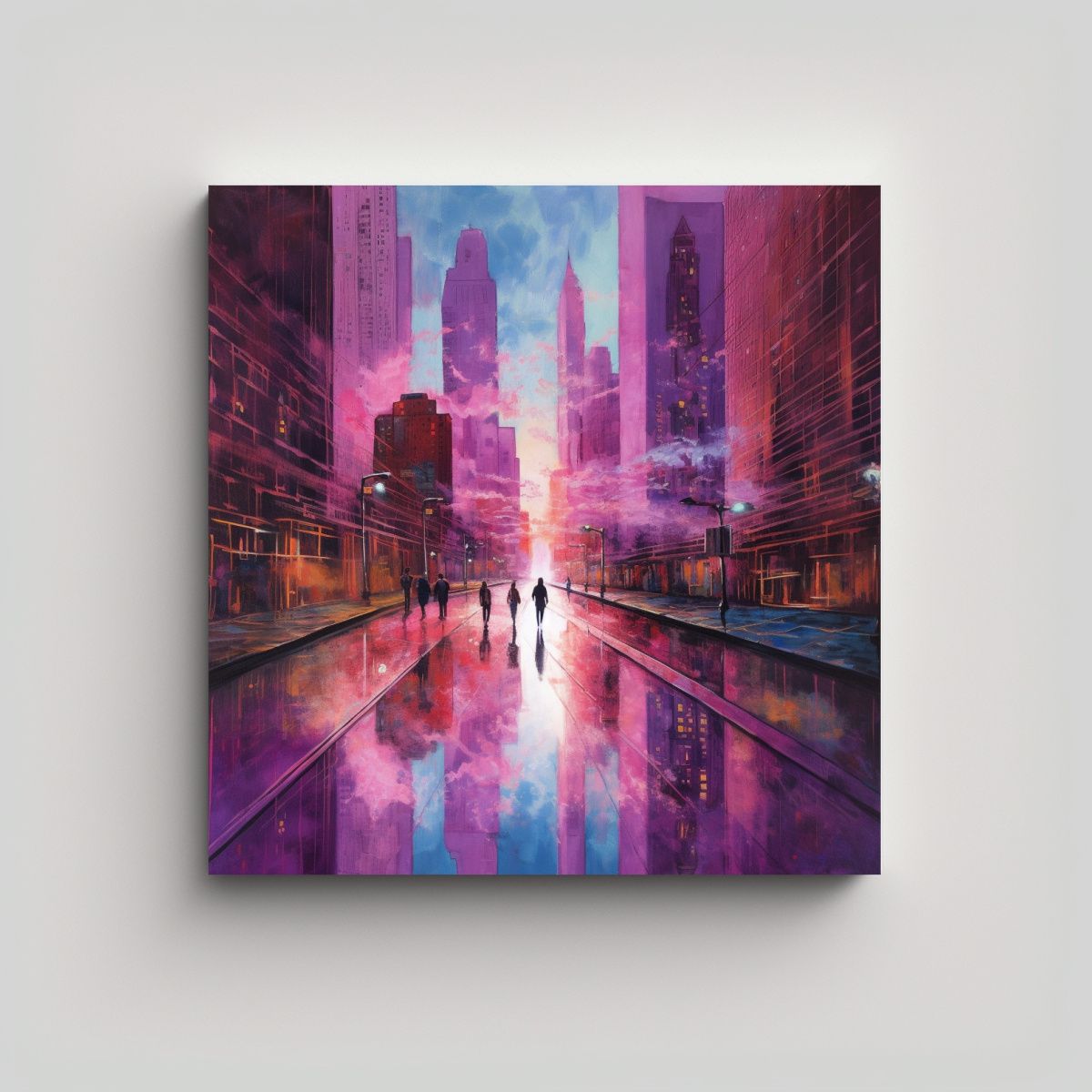 GENERICO - Lienzo De Tela Estrellados Para Decoración: Crea 90x90 Cm