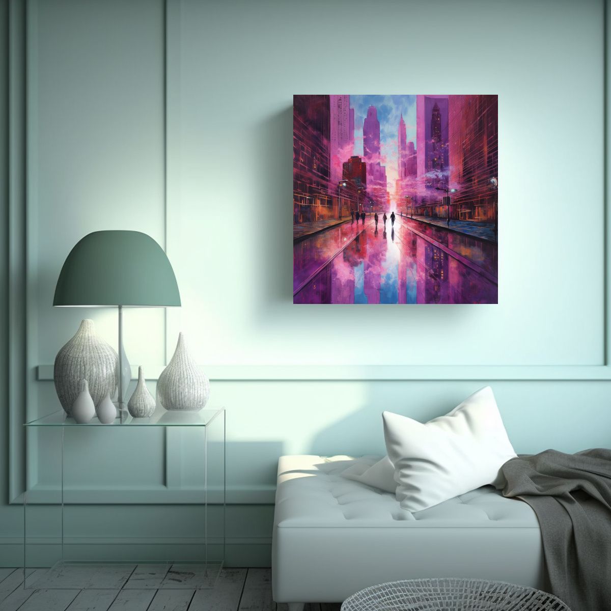 GENERICO - Lienzo De Tela Estrellados Para Decoración: Crea 90x90 Cm