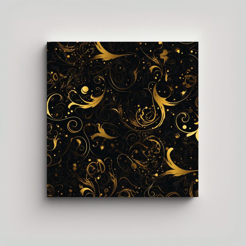 GENERICO - Tela En Bastidor Hermoso Diseño Original Como Un 80x80 Cm