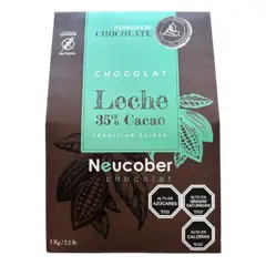 GENERICO - Monedas Chocolate Leche 35% Cacao Neucober 1kg