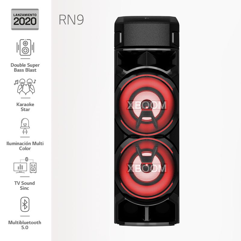 LG - Minicomponente Lg Xboom Rn9 1800W