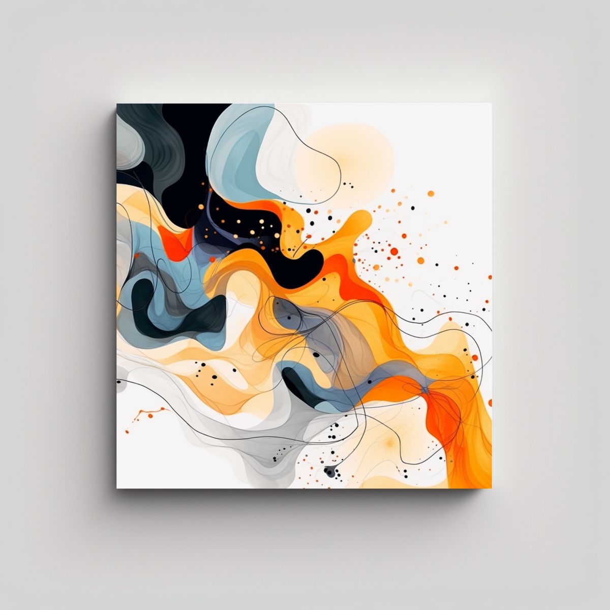 GENERICO - Cuadro Decorativo Arte De Pared Cuadro Tobogán 60x60 Cm