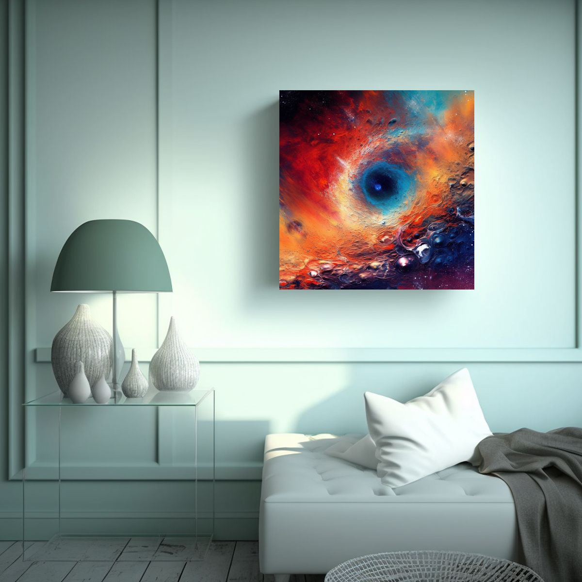 GENERICO - Pintura Decorativa Otra Teoría Para La Creación 90x90 Cm