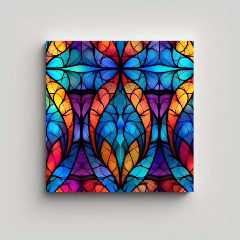 GENERICO - Pinturas Decorativas Canva Estilo Galería 70x70 Cm