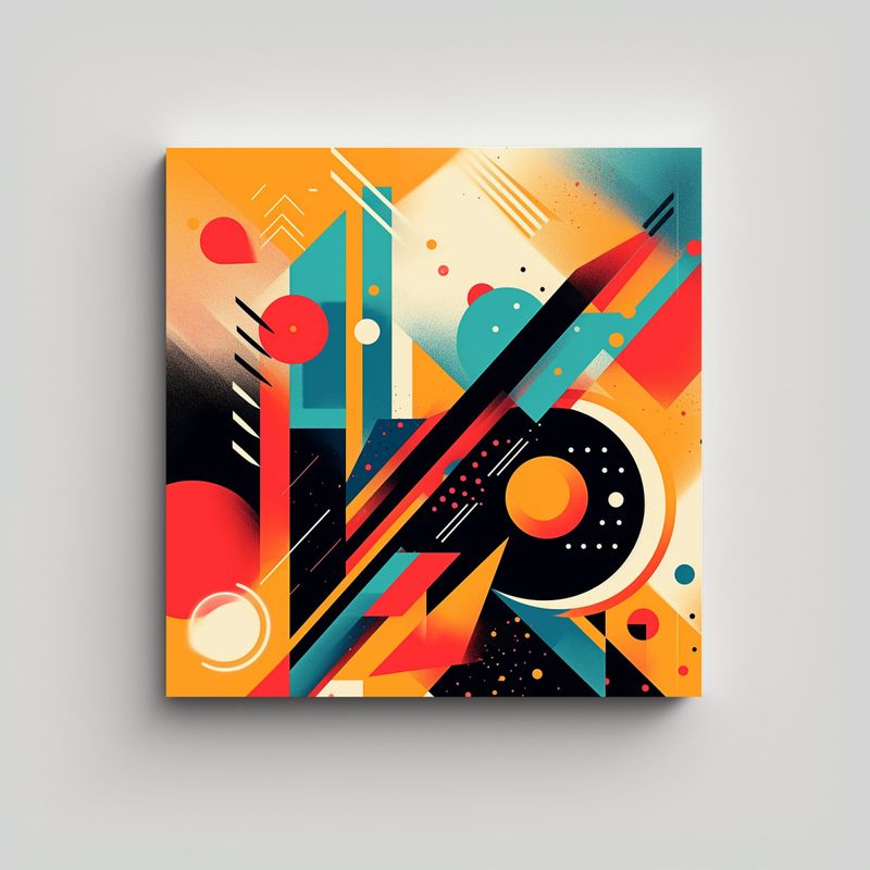 GENERICO - Arte De Pared Con Diseños Únicos En Lienzo Con 50x50 Cm