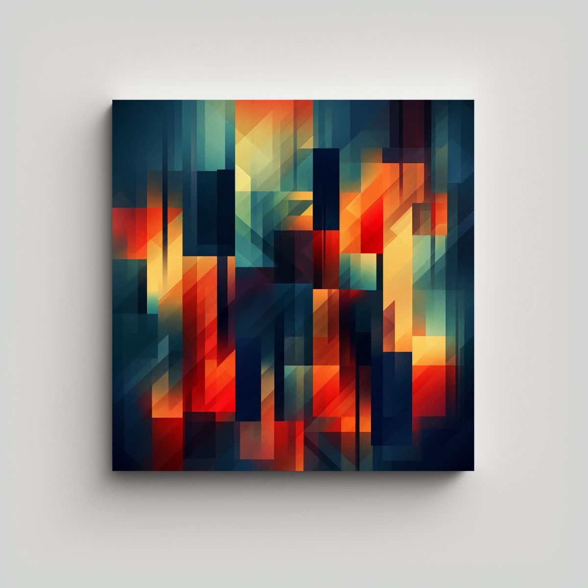 GENERICO - Pinturas Decorativas Abstractas Geométricas 60x60 Cm