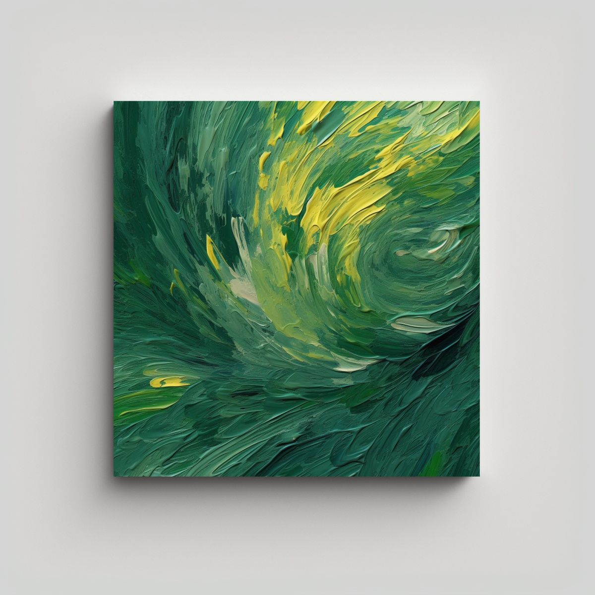 GENERICO - Lienzo Vanguardia Belleza Natural Pintura Estilo 90x90 Cm