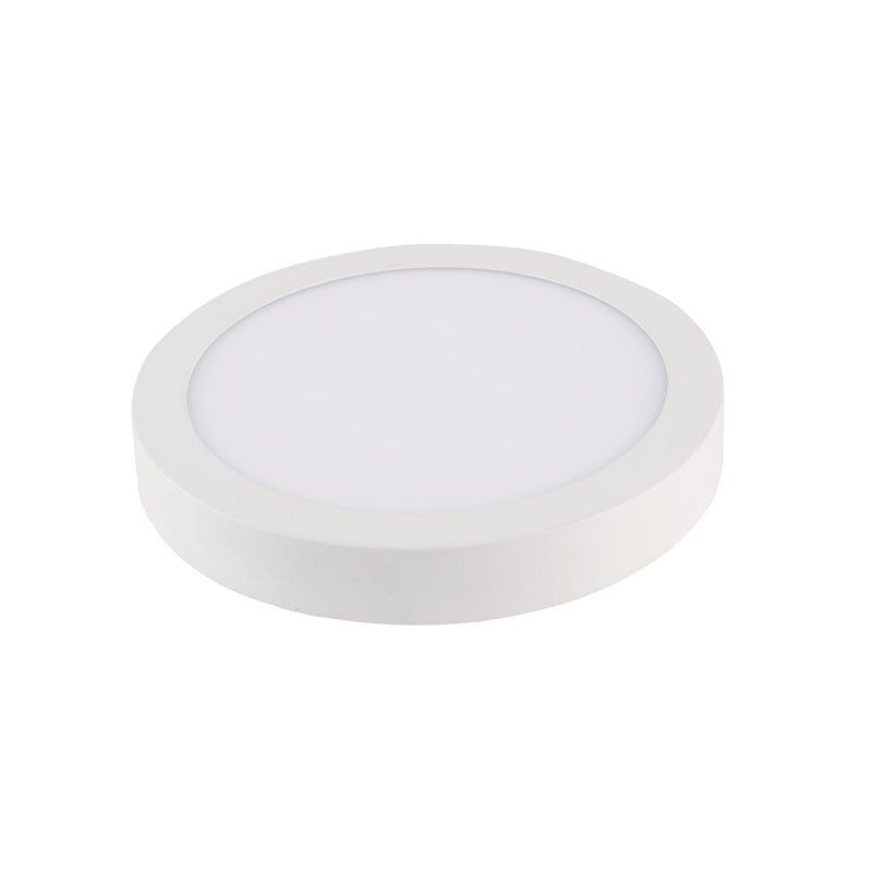 GENERICO - Panel Led Plafón Redondo Sobrepuesto 6w Luz Blanco Calido