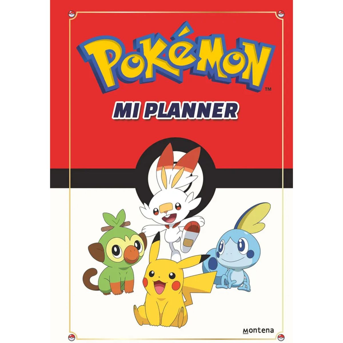 MONTENA - Planner De Pokémon - Autor(a):  The Pokémon Company