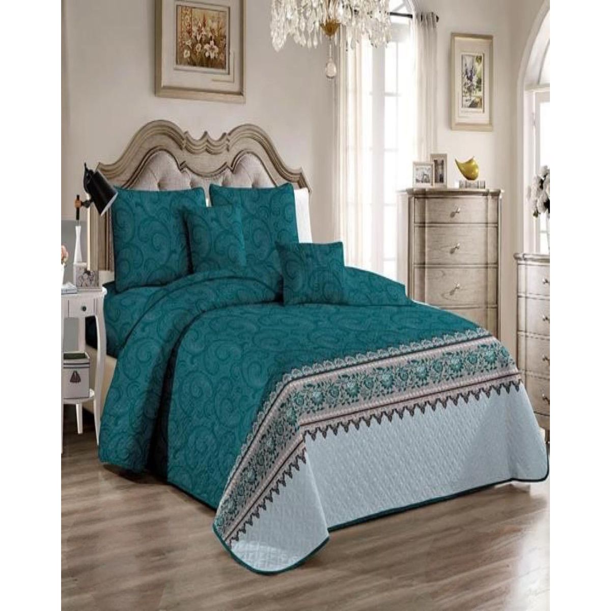 GENERICO - CUBRECAMA QUILT DE VERANO 2P A78.