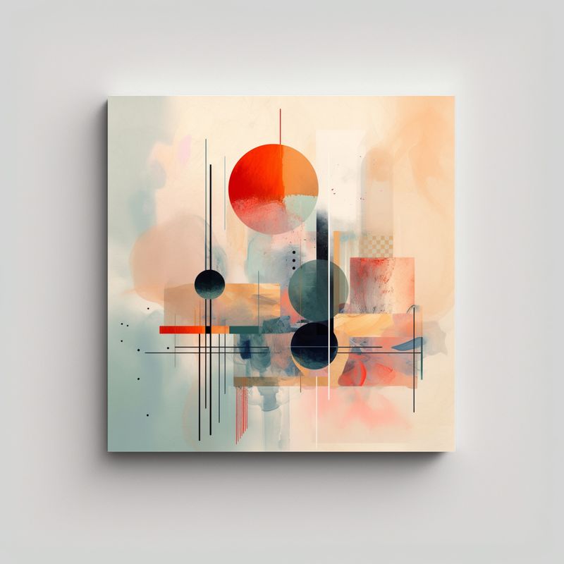 GENERICO - Pinturas Decorativas Juveniles Con Estilo 70x70 Cm