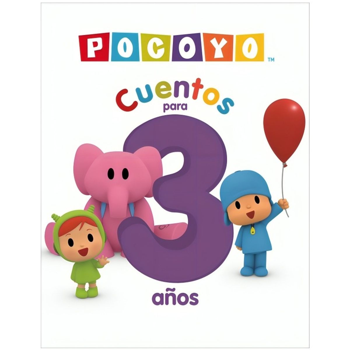 TOP10BOOKS - LIBRO Pocoyo Cuentos Para 3 Años - Pocoyo Cuentos Para 3 Años