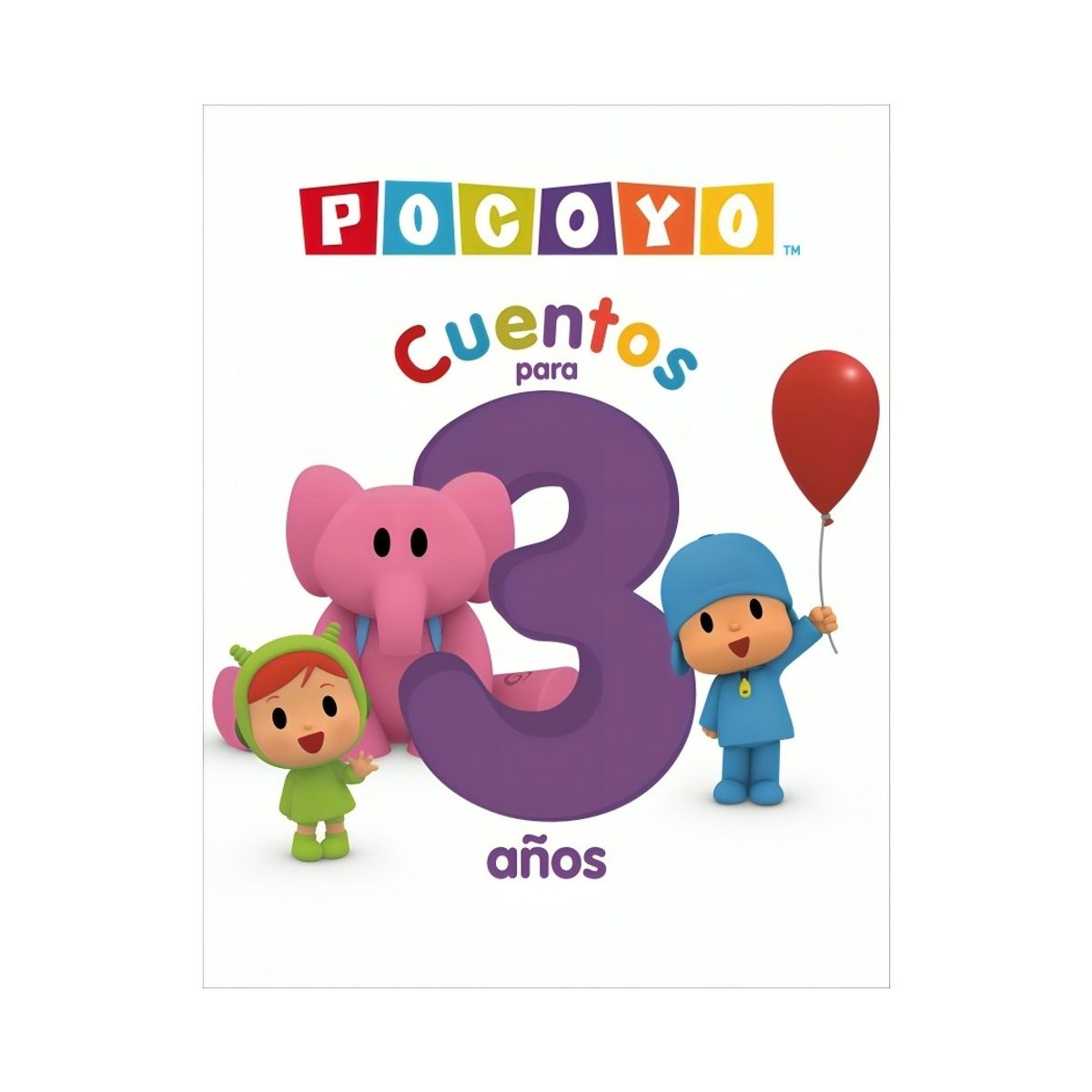 TOP10BOOKS - LIBRO Pocoyo Cuentos Para 3 Años - Pocoyo Cuentos Para 3 Años