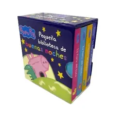 TOP10BOOKS - LIBRO PEPPA PIG PEQUEÑA BIBLIOTECA BUENAS NOCHES / BEASCOA / E HASBRO; E