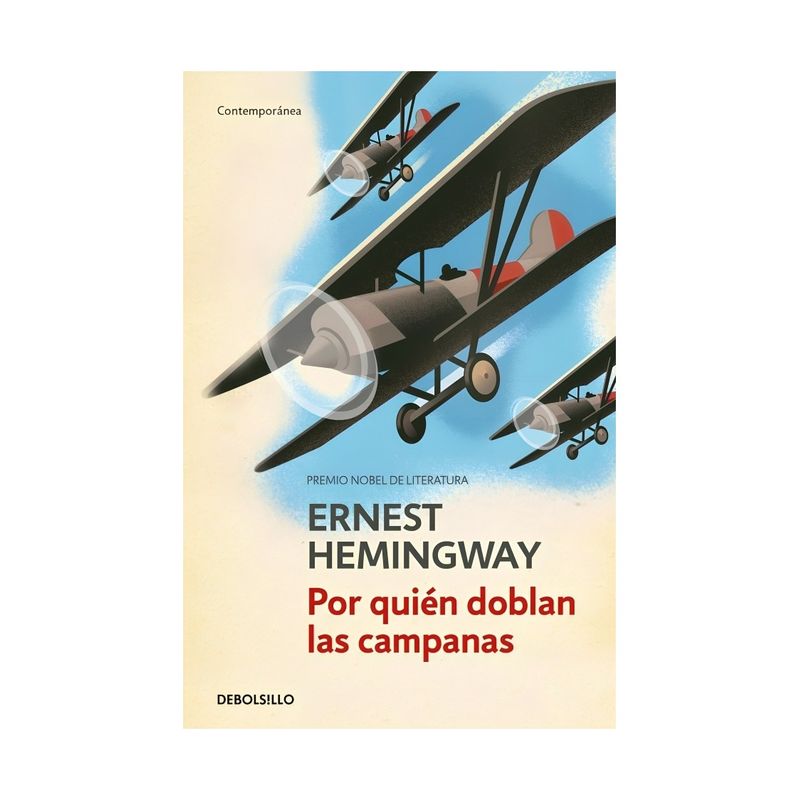 TOP10BOOKS - LIBRO POR QUIEN DOBLAN LAS CAMPANAS / DEBOLSLLO / ERNEST HEMINGWAY