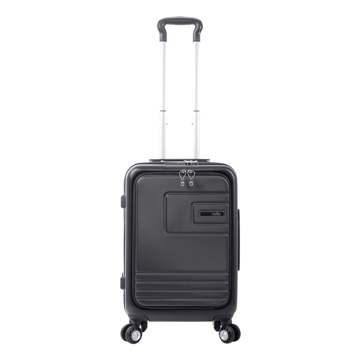 TOTTO - Totto Maleta Cabina Rigida USB Carry On 8 Ruedas 360 TAZ001