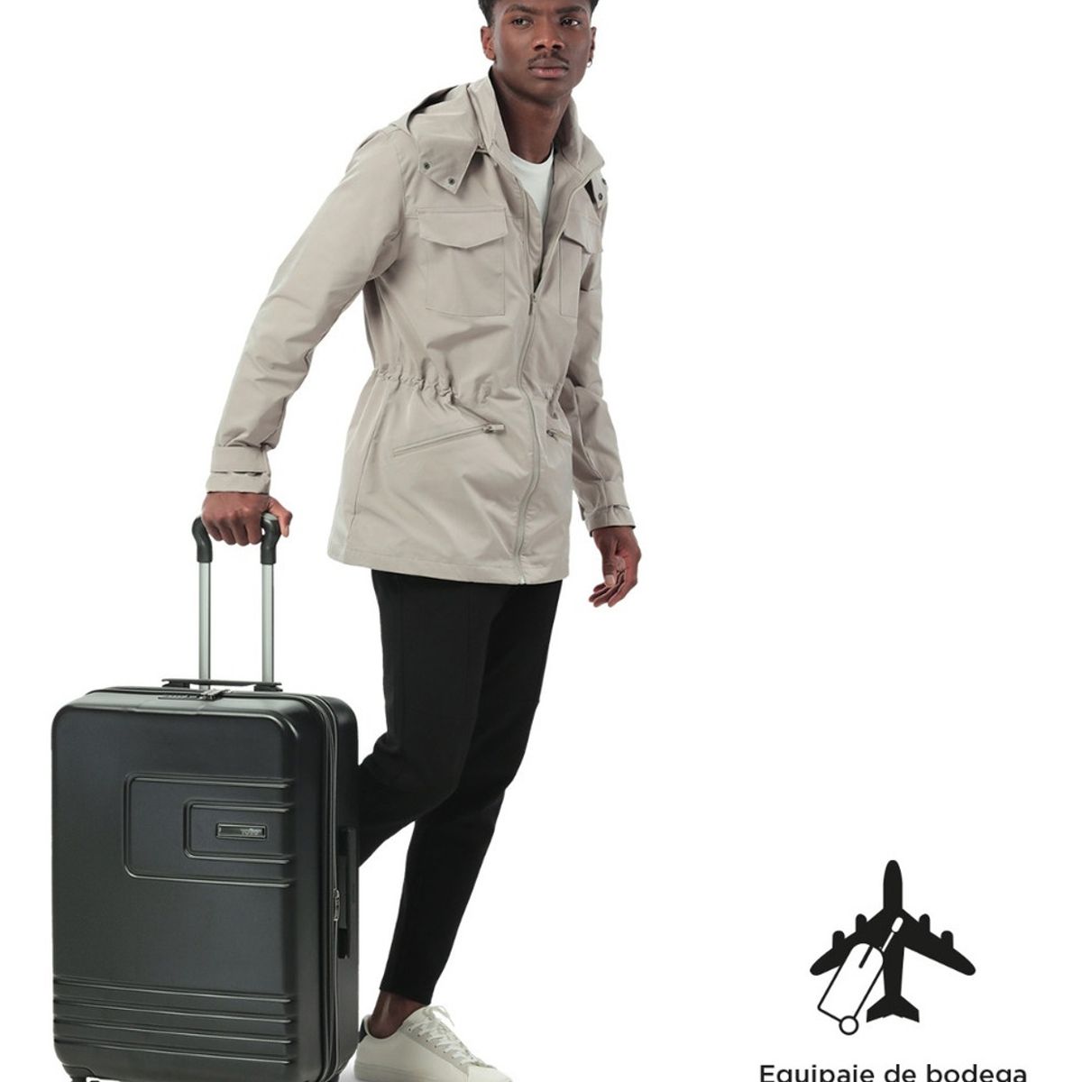 TOTTO - Totto Maleta Mediana Rigida Carry On 8 Ruedas 360 TAZ002