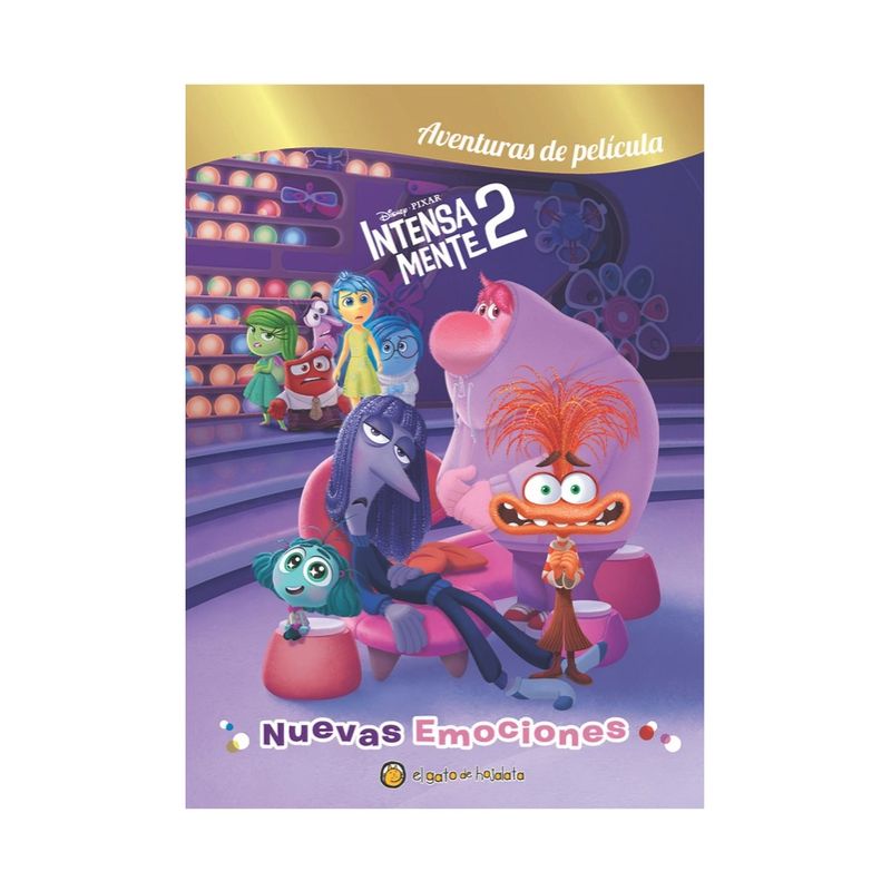 TOP10BOOKS - LIBRO INTENSAMENTE 2-LA PELICULA / EL GATO DE HOJALATA / DISNEY