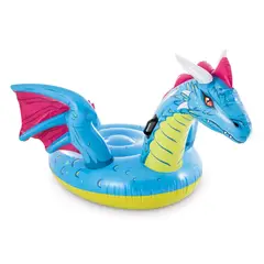 INTEX - Flotador Inflable Montable Dragón 201 x 191 cm
