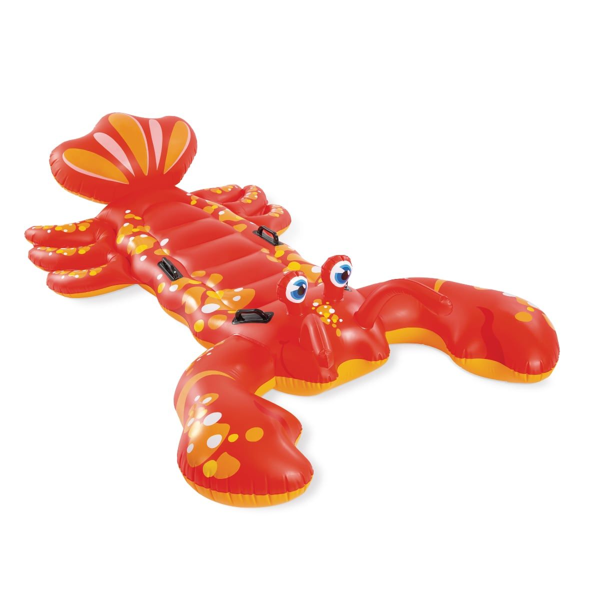 INTEX - Flotador Gigante Montable con Asas INTEX Langosta 213x137 cm