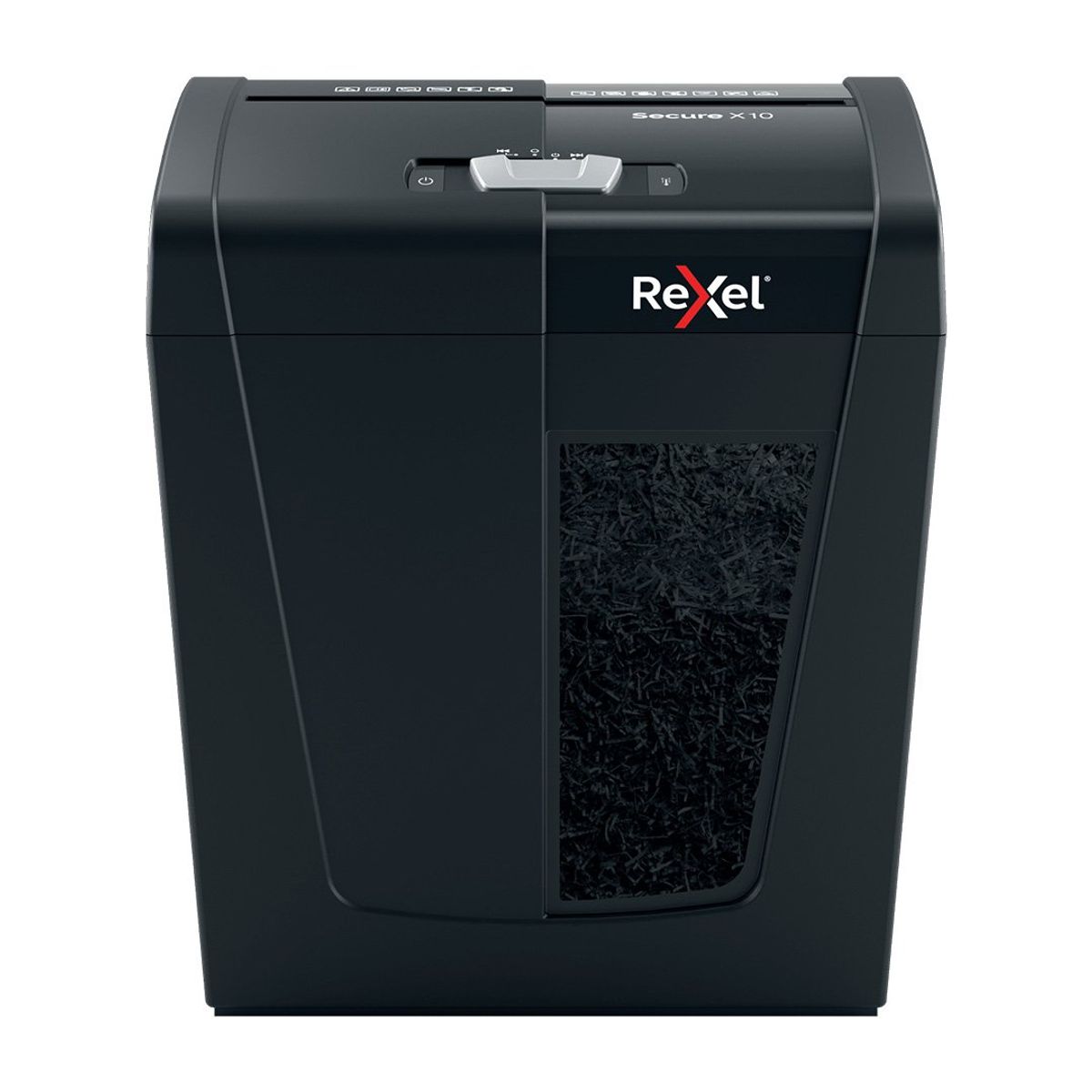 REXEL - Trituradora Rexel Secure X10 Challa 4x40mm P4 10 Hojas 18L
